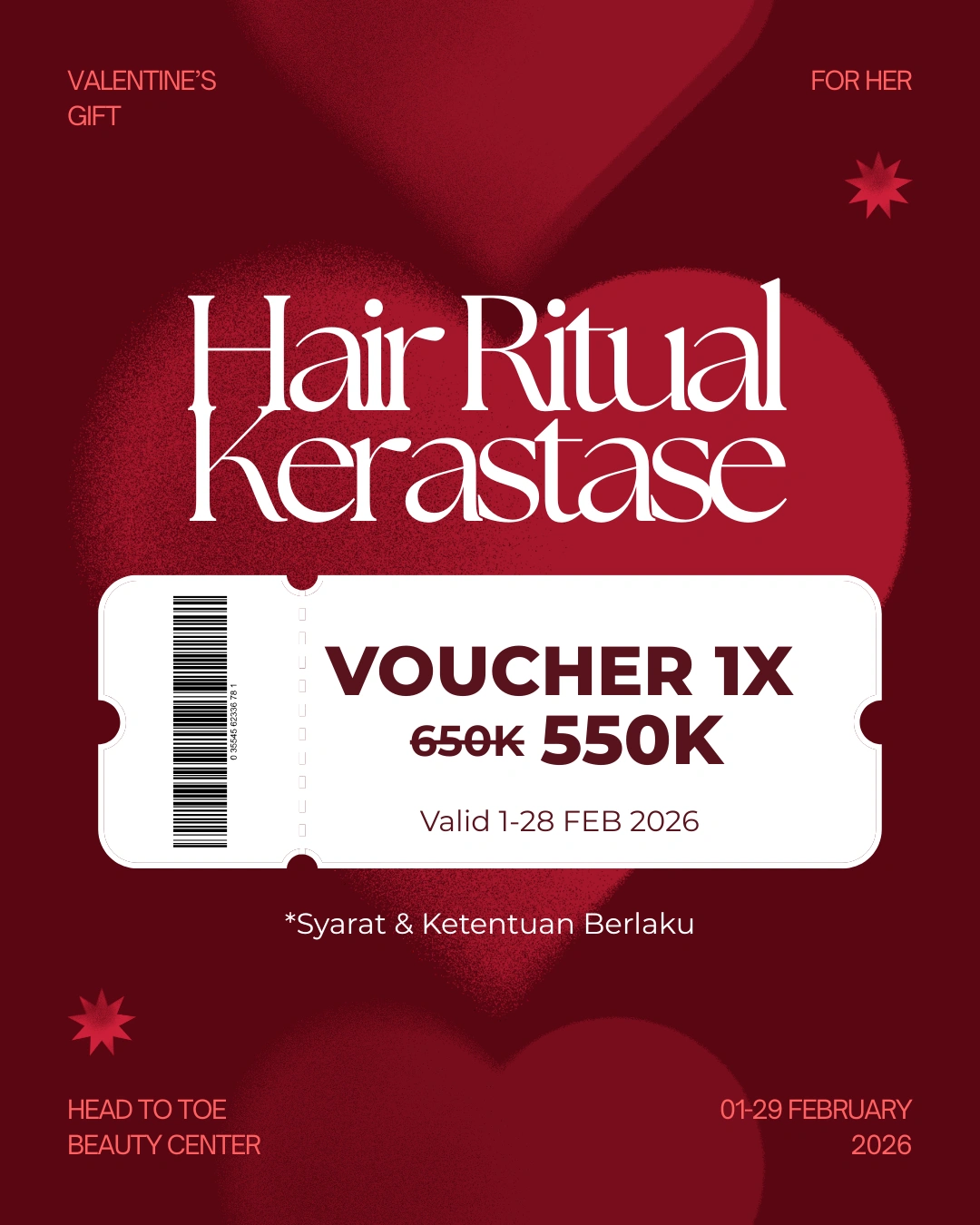 head to toe salon medan