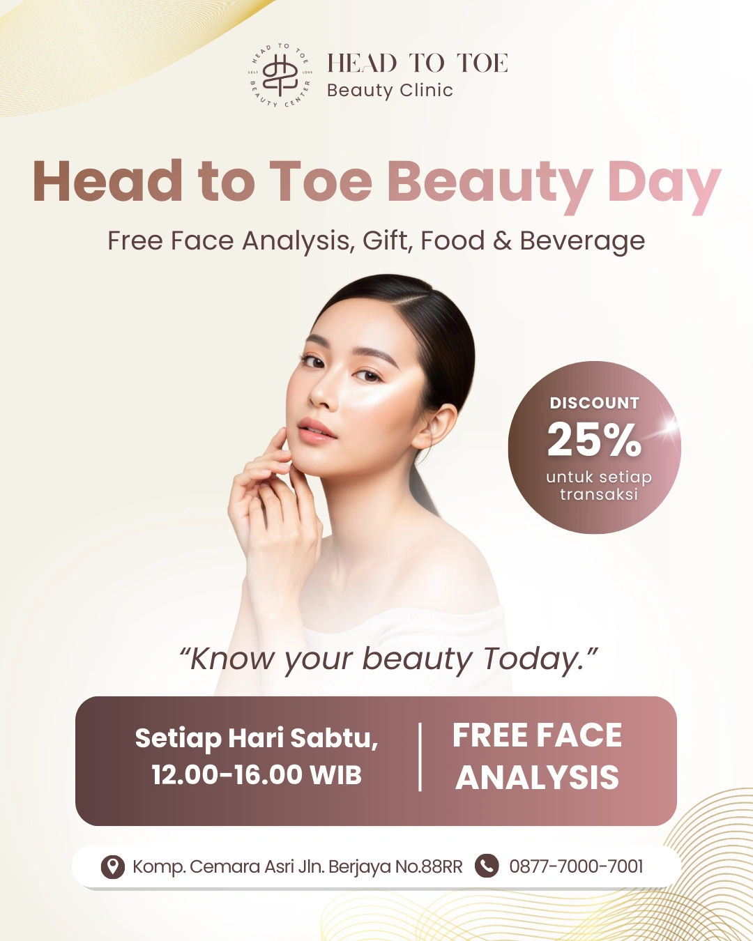 head to toe salon medan