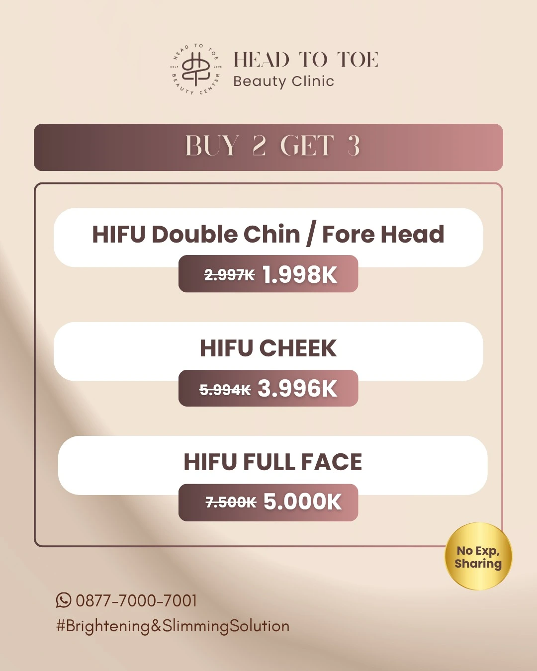 head to toe salon medan