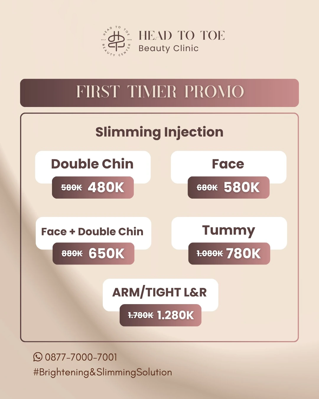 head to toe salon medan