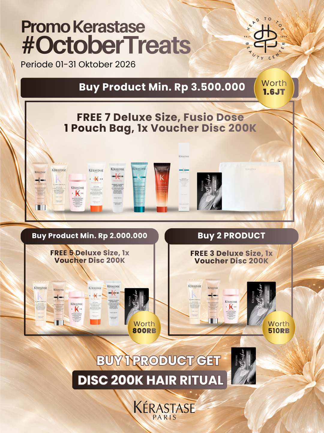 head to toe salon medan