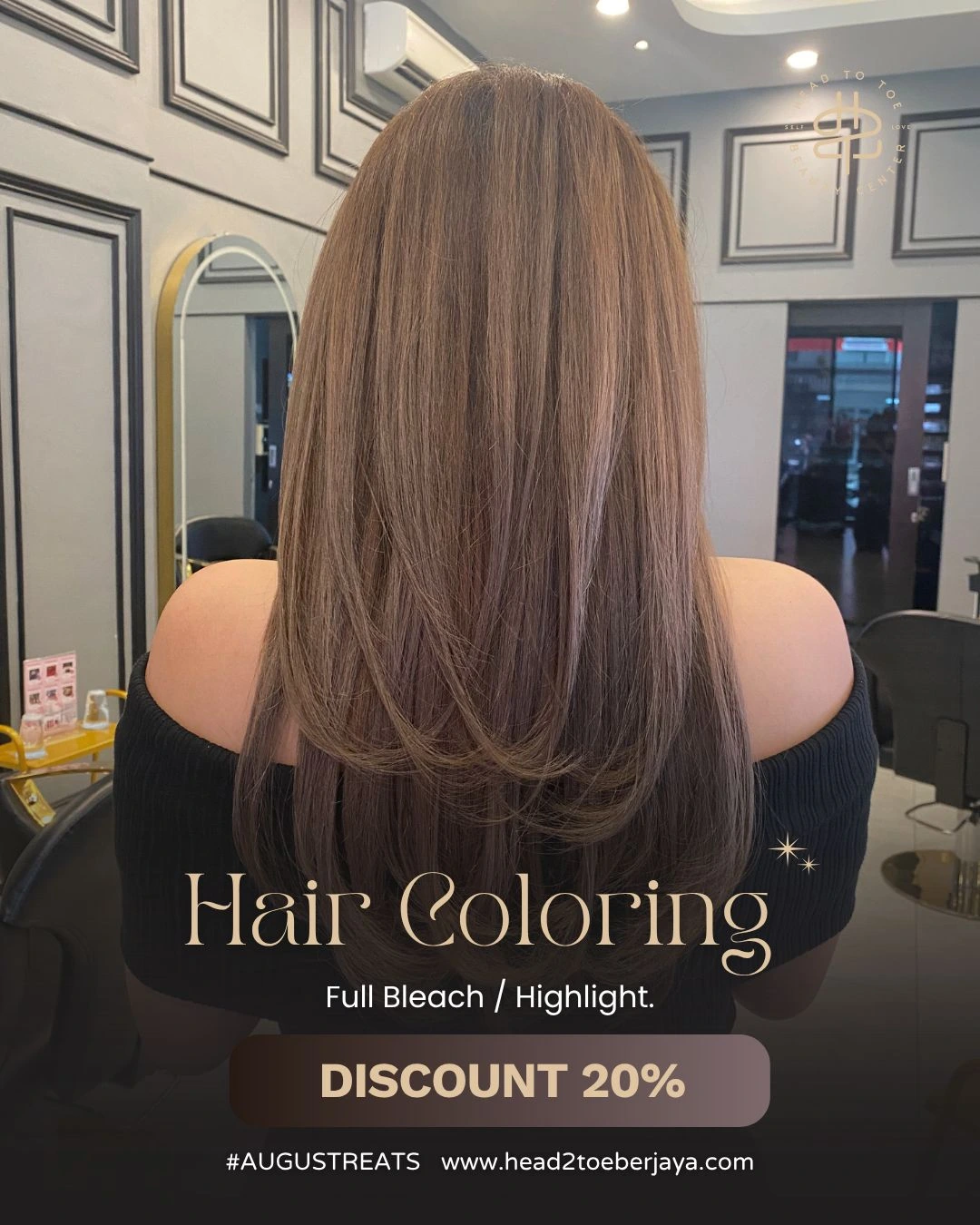 head to toe salon medan