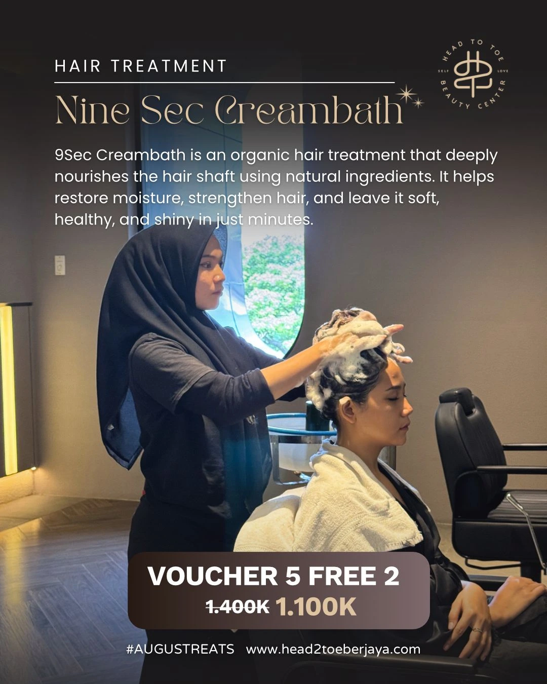head to toe salon medan